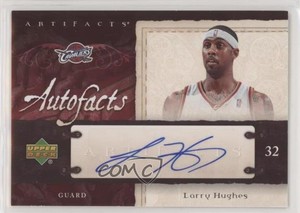 2007-08 Upper Deck Artifacts Autofacts Auto Larry Hughes #AF-LH Auto
