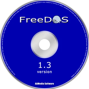 FreeDOS 1.3 Installation CD | MS DOS Compatiable Operating System - Picture 1 of 2
