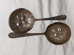 vintage sterling silver spoons - Picture 1 of 6