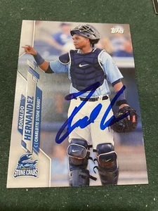 2020 Topps Pro Debut Ronaldo Hernandez Signed Auto New York Yankees - Bild 1 von 1