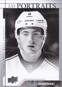 ZACH WERENSKI 2017-18 17-18 UPPER DECK 1 PORTRAITS INSERT #P-32 COLUMBUS - Picture 1 of 1
