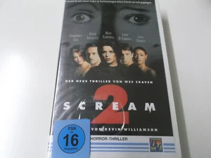 69893 - SCREAM 2 - UNITED FSK16 VHS VIDEO - NEU (WES CRAVEN & KEVIN WILLIAMSON) - Bild 1 von 3