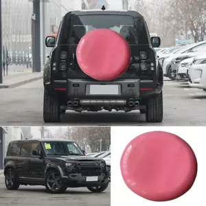 Pink Rear Spare Tire Tyre Wheel Cover Fit For LR Defender 2020- 2023 - Picture 1 of 6