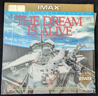 The Dream Is Alive (1985) IMAX NASA Documentary LD Laser Disc Laserdisc CAV - Image 1 of 4