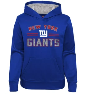 New York Giants Girls NFL Apparel Fleece Hoodie NWT - Picture 1 of 4