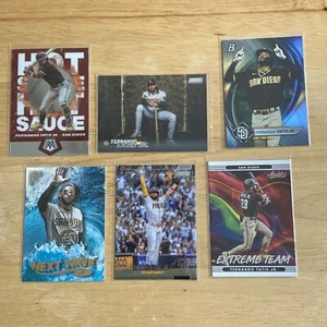 Lote de 6 tarjetas de béisbol Fernando Tatis Jr insertos mosaico Topps Galería Stadium Club - Imagen 1 de 1