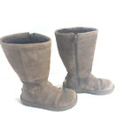 UGG Boots KENLY 1890 Espresso Sheepskin Mid Calf Size 7 VGC FREE SHIPPING