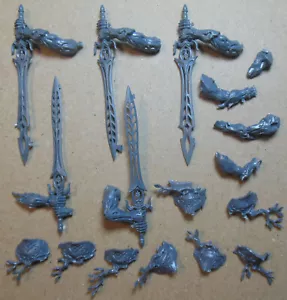 Sylvaneth - Kurnoth Hunters - Greatswords Arms Shoulders - Kitbash Bits - AoS - Picture 1 of 1