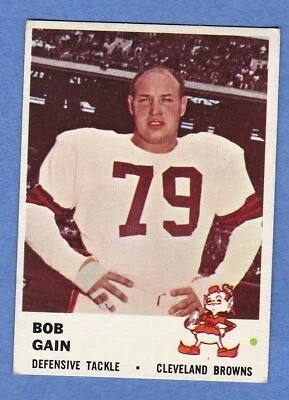 1961 Fleer #19 Bob Gain EX/MT - Image 1 of 2