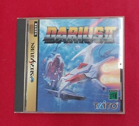 Taito Darius II Sega Saturn Game Complete in Box Classic Shooter