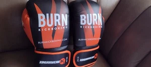 NEW Burn Kickboxing Gloves Kimurawear 16 Oz. Made In Canada - Picture 1 of 5