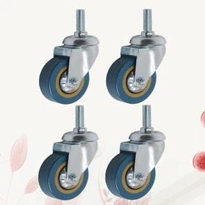 Rueda giratoria universal resistente al desgaste 4 piezas de PVC - Imagen 1 de 11