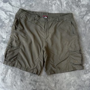 North Face Shorts Mens 2XL Nylon Cargo Outdoor Hiking Zip Pocket Lightweight - Picture 1 of 16