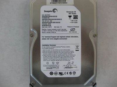 Seagate ST3250621NS 250GB SATA 7200rpm vt - Image 1 of 2