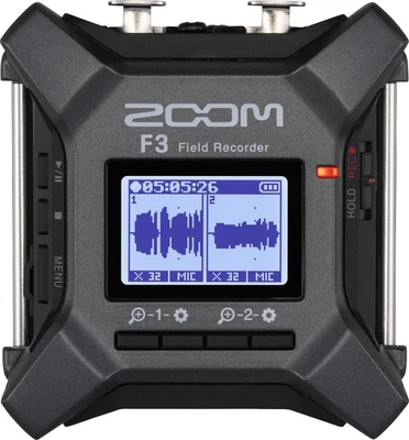 Zoom F3 MultiTrack Field Audio Rekorder USB 2 x XLR Fieldrecorder Aufnahmegerät - Bild 1 von 4