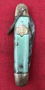 4 Klingen Pfadfinder Taschenmesser - Nachlassartikel - 50er Jahre Ära - Kutmaster - Bild 1 von 8