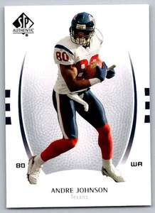 2007 SP Authentic Andre Johnson Houston Texans #4 - Picture 1 of 2