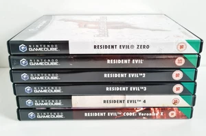 Nintendo Gamecube Resident Evil Game Collection Lot 1 2 3 4 Zero Veronica X CIB - Picture 1 of 24