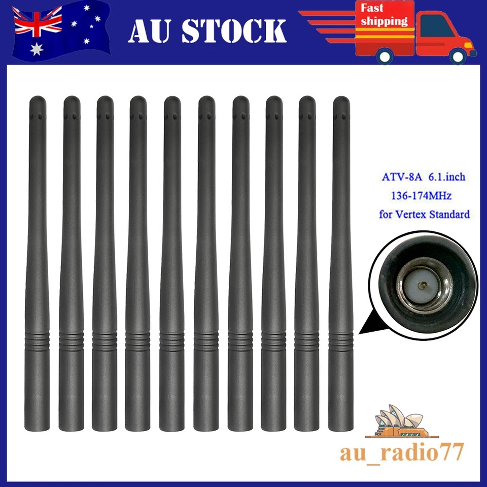 ATV-8A AAE24X501 VHF Antenna For EVX261 VX228 VX231 VX261 VX264 VX350 Radio 10x - Image 1 of 4