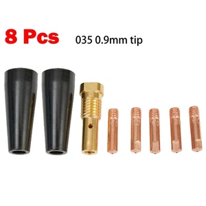 Replacement FC90 MIG Accessories Gasless Nozzle Tips Tip-Diffuer-Nozzle - Picture 1 of 12