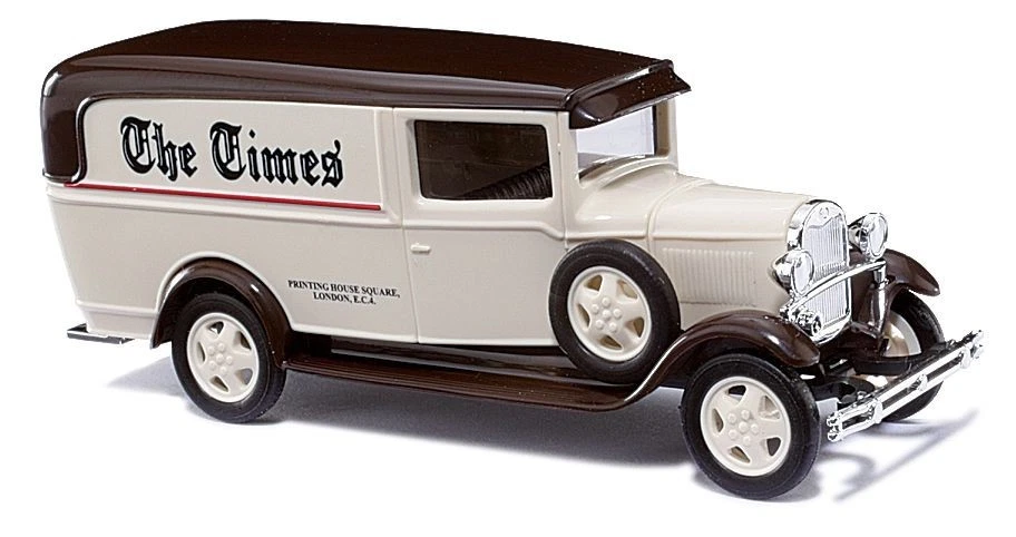 Busch 47725 Ford Modello AA "The Times" HO 1:87 NUOVO - Immagine 1 di 1