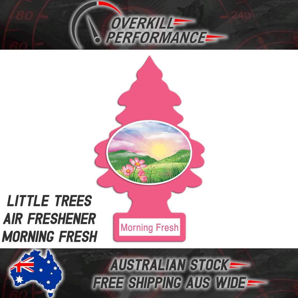 Little Trees Air Freshener Morning Fresh - Car Truck Taxi Uber Home Office - image 1 of 1