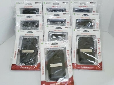 Trident Apple Iphone 5 Tough Case Kraken Series + Belt Clip Lot Of 10 Black - Image 1 of 3
