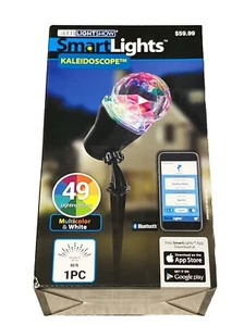 LED LIGHTSHOW Smart Lights Christmas Kaleidoscope Multicolor & White - Bluetooth - Picture 1 of 6