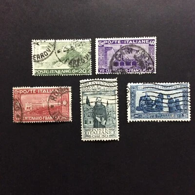BroadviewStamps Italy #178-82 used F-VF - Image 1 of 2