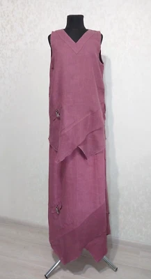 Kasbah льняной Morroccos костюм верх и юбка размер 1 Сахара стиль - Изображение 1 из 4