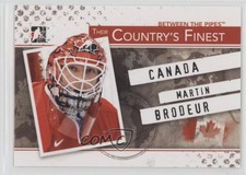 2010-11 ITG Between the Pipes Their Country's Finest Martin Brodeur #CF-01 HOF