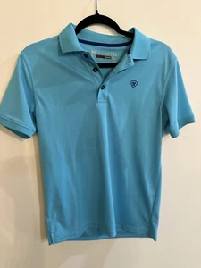 ARIAT TEK Women Large Schooling Horse Equestrian Riding Shirt Polo English  - Picture 1 of 4