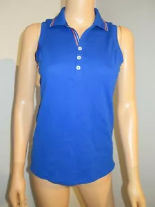 Ralph Lauren Polo Golf Womens Tailored Fit Sleeveless Top Jersey M - Picture 1 of 4