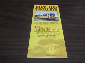 SHORE LINE TROLLEY MUSEUM BROCHURE B - Picture 1 of 1