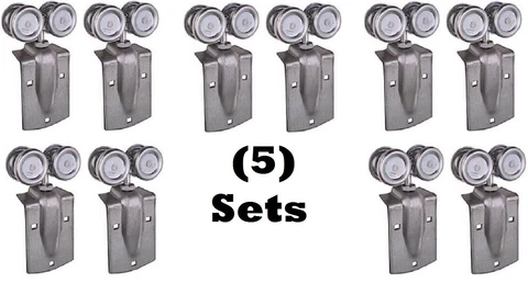 National Stanley N112-102 2 pack Barn Door Trolley Hanger Rollers- Quantity 5 Cover
