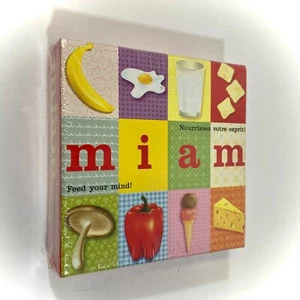 rare MIAM BOARD GAME small box family game age 7+ english +french oop NEW SEALED - Picture 1 of 5