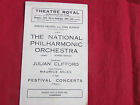 NEWCASTLE Theatre Royal National Philharmonic Orchestra WW2  1943  Programme