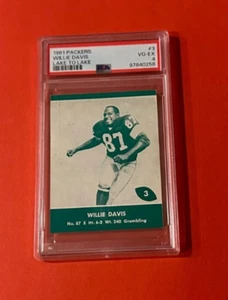 1961 Lake to Lake Packers #3 Willie Davis SP - PSA 4 - Tough to Find ! - Picture 1 of 2