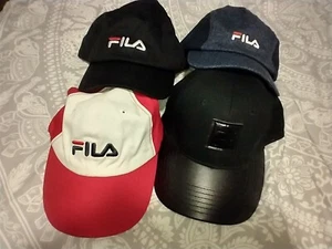 Vintage Fila Caps Lot of 4 New w/ Tags, Free Shipping ! - Picture 1 of 14