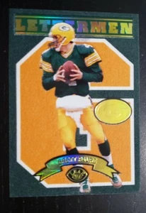 1997 Leaf Lettermen #1 0196/1000 Brett Favre Team: Green Bay Packers - Picture 1 of 7