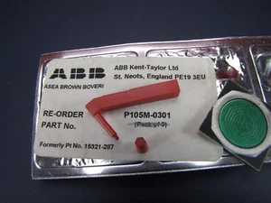 ABB Plotter Printer Pens (2) Red P105M-0301 - Picture 1 of 1