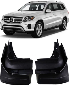 New Splash Guards Mud Flaps FOR 2012-2019 Mercedes Benz GL GLS WO Pedal - Picture 1 of 6