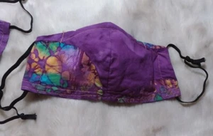 Cotton face masks with nose wire Small - Picture 1 of 11