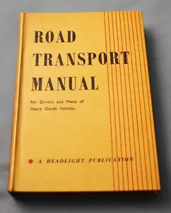 1954 Reino Unido Inglaterra Manual de transporte por carretera camiones camión cisterna furgoneta cisterna fotos leyes - Imagen 1 de 12