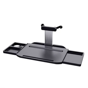 Car Back Seat Retractable Laptop Desk Stable Hanging Tray Folding Table Board La - Picture 1 of 12