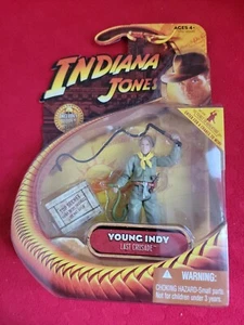 Figura de calavera de cristal Indy Whip Young Indy Kingdom of the Crystal - Imagen 1 de 6