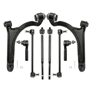 8pcs for 2004 - 2008 Chrysler Pacifica Front Lower Control Arms Tie Rod Sway Bar - Picture 1 of 10