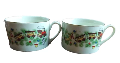  MARINE FOUNDATION Toys For Tots cups w/Gold Trim Lot of 2 - Image 1 of 4