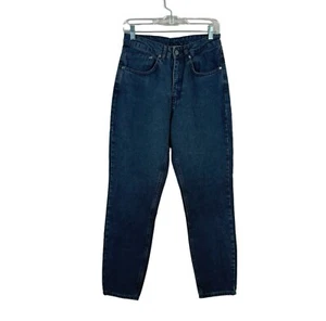 RAGGED PRIEST womens size 28 black denim straight leg distressed high rise jeans - Picture 1 of 4