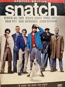 Snatch (DVD, 2001, 2-Disk, Special Edition) Brad Pitt, Jason Statham - Picture 1 of 3